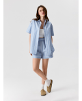 Шорты жен. Austa_shorts синяя полоска