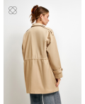 Плащ жен. Lombardia бежевый