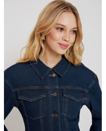 Куртка джинсовая жен. Colorado темно-синий
