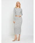 Юбка жен. Selma_skirt черно-белый