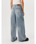 Брюки джинсовые жен. Sheffild_wide_leg голубой