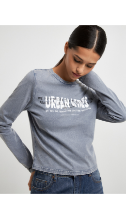 Джемпер жен. Bibola серо-голубой