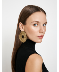 Серьги жен. Gia золотистый