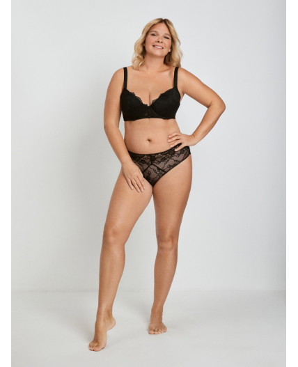 Трусы жен. с высокой талией Gaia черный