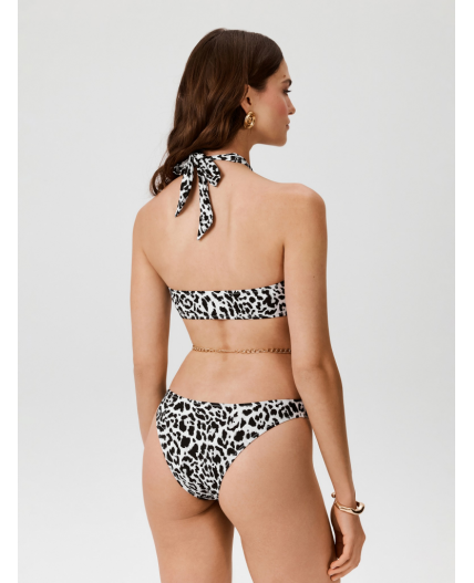 Купальник жен. Aigel леопардовый принт