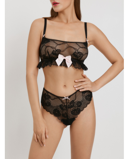 Бюстгальтер Bralette жен. Marilena черный