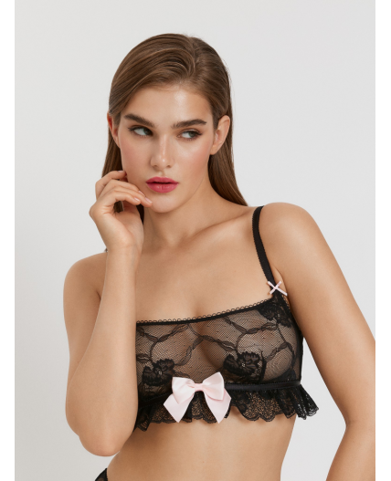 Бюстгальтер Bralette жен. Marilena черный