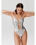 Купальник жен. Rizza серебристый