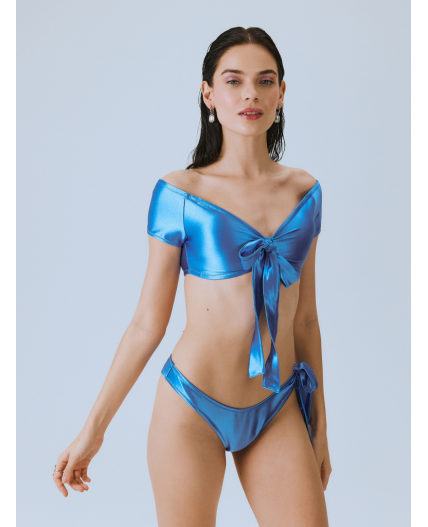 Бюстгальтер купальный жен.Bralette Shadow васильковый