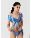 Бюстгальтер купальный жен.Bralette Shadow васильковый