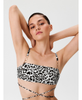 Бюстгальтер купальный жен.Bralette Shanija леопардовый принт