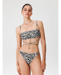 Бюстгальтер купальный жен.Bralette Shanija леопардовый принт