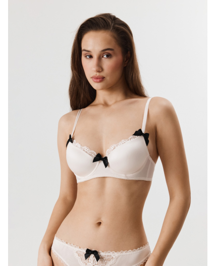 Бюстгальтер T-Shirt жен. Sujun молочный