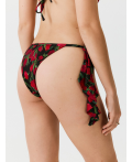 Трусы купальные стринги-бразилиано жен. Honey красный принт