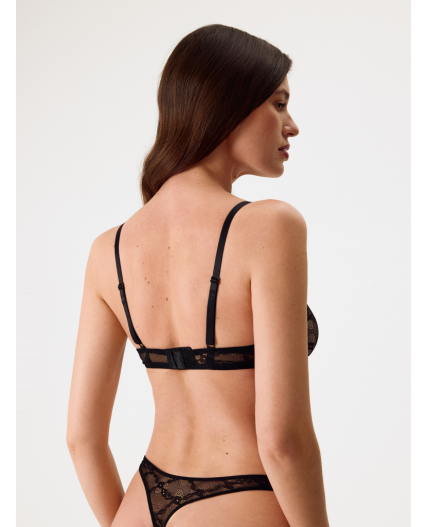 Бюстгальтер Bralette жен. Rushana черный