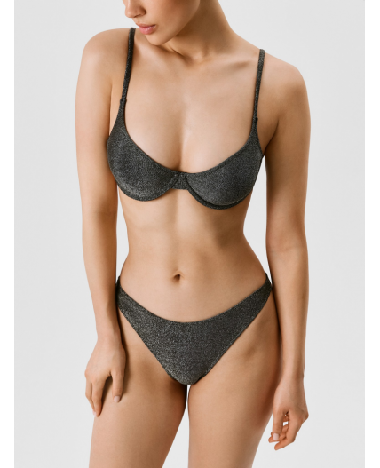 Бюстгальтер купальный жен. с мягкой чашкой Estela серебристый