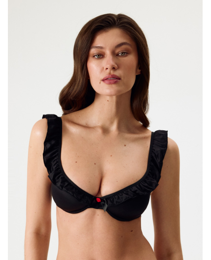 Бюстгальтер с мягкой чашкой жен. Jale черный