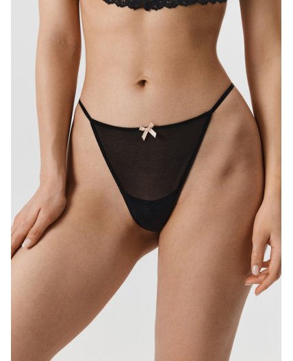 Трусы стринг жен Kalli черный