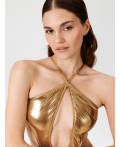 Купальник жен. Maricar золотистый