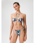 Бюстгальтер купальный жен. с мягкой чашкой Missy синий принт