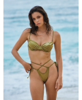 Трусы купальные стринги-бразилиано жен. Ofelia хаки