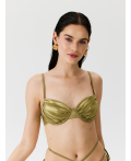 Бюстгальтер купальный жен. с мягкой чашкой Ofelia хаки