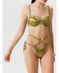 Бюстгальтер купальный жен. с мягкой чашкой Ofelia хаки