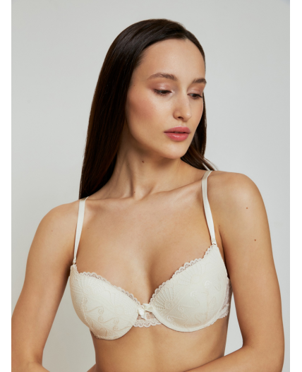 Бюстгальтер Push-up жен. Vega молочный