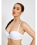 Бюстгальтер Balconette жен. Odrie белый