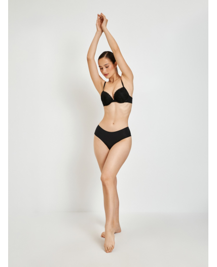 Трусы боксер жен Vikka черный