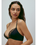 Бюстгальтер Bralette жен. Peppi черный
