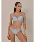 Трусы стринг жен Menorca NEW светло-голубой