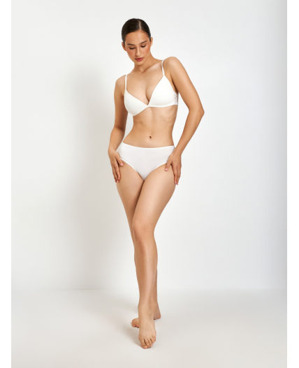 Трусы боксер жен Vikka молочный