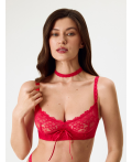 Бюстгальтер с мягкой чашкой жен. Satine красный