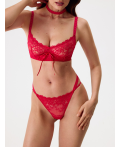 Трусы стринги-бразилиано жен. Satine красный