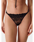 Трусы стринги-бразилиано жен. Satine черный