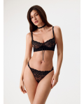 Трусы стринги-бразилиано жен. Satine черный