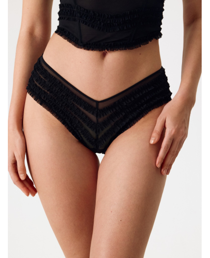 Трусы боксер жен Flana черный