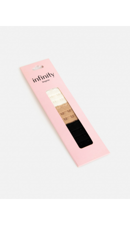 Удлинители для бюстгальтера в наборе из 3 шт. Luvaj телесный