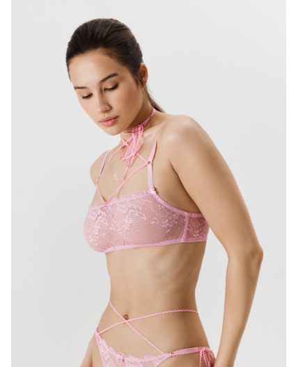 Бюстгальтер Bralette жен. Larina розовый