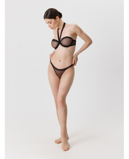 Бюстгальтер с мягкой чашкой жен. Daisy черный