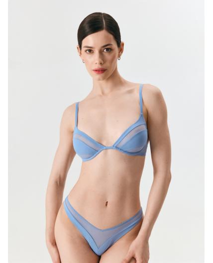 Бюстгальтер с мягкой чашкой жен. Bruna голубой