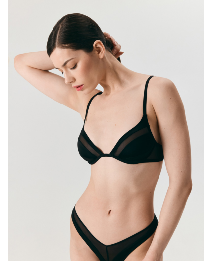 Бюстгальтер с мягкой чашкой жен. Bruna черный