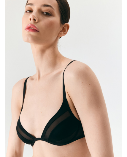 Бюстгальтер с мягкой чашкой жен. Bruna черный