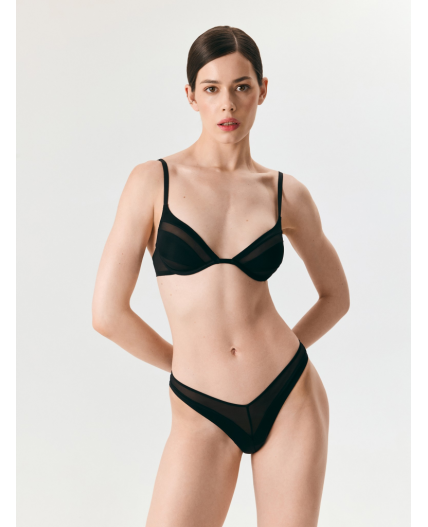 Трусы стринги-бразилиано жен. Bruna черный