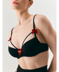 Бюстгальтер T-Shirt жен. Bless черный