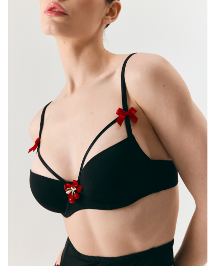 Бюстгальтер T-Shirt жен. Bless черный