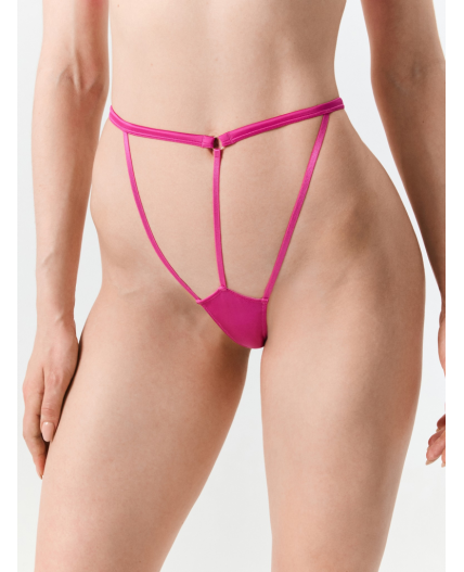 Трусы стринги с высокой талией жен. Janette фуксия