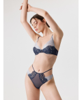 Бюстгальтер с мягкой чашкой жен. Gaska темно-синий