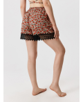 Шорты жен. Litina леопардовый принт